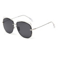 Fashion Women Cat Ear Square Sun Glasses Men Driving Metal Polarized Sunglasses